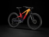 Trek Top Fuel 9.8 GX S Marigold to Red to Purple Abyss